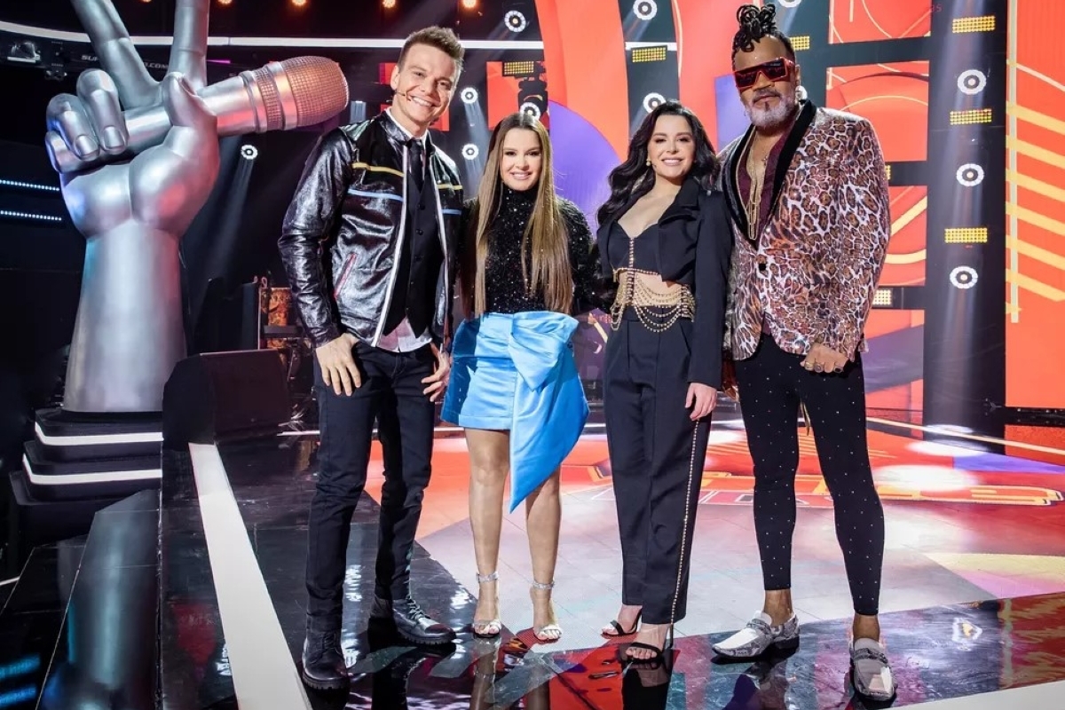 Michel Teló e a dupla Maiara e Maraisa saíram do The Voice Kids (Foto: Divulgação/Globo)