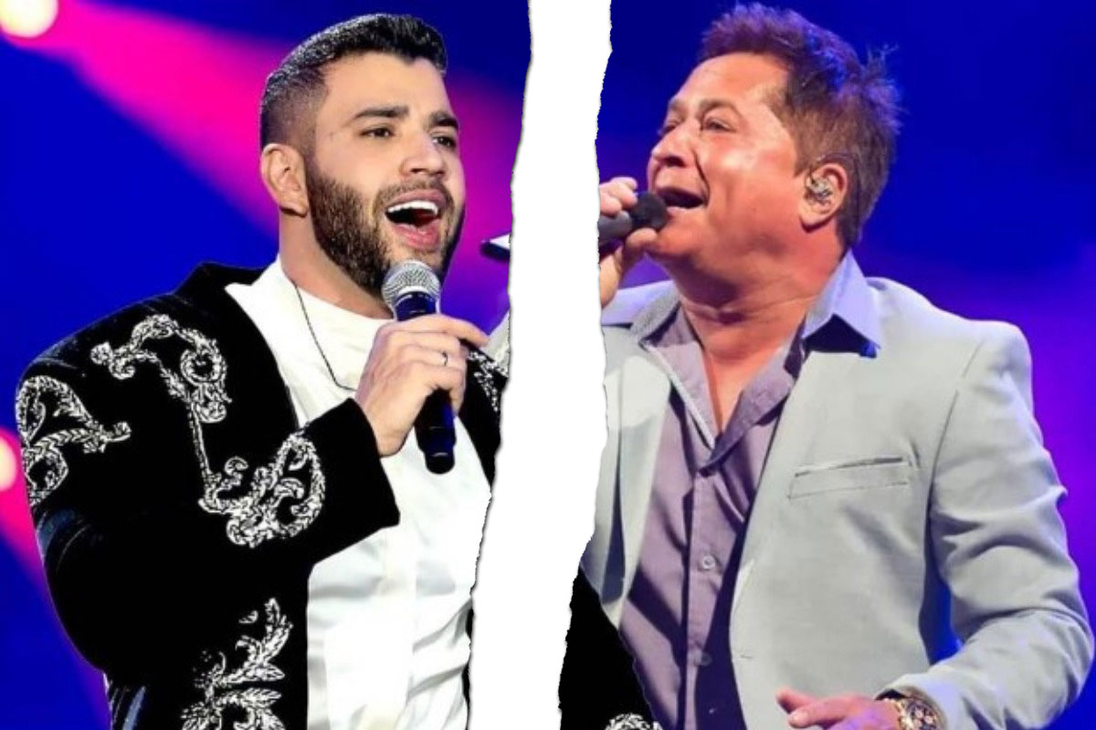 Especialista revela verdadeiro motivo da briga entre Gusttavo Lima e Leonardo (Foto: Arte Movimento Country)