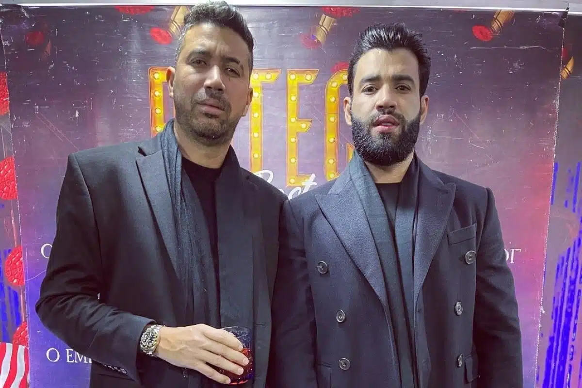 Irmão de Gusttavo Lima surgiu ao lado do cantor sertanejo (Foto: Reprodução/Instagram)