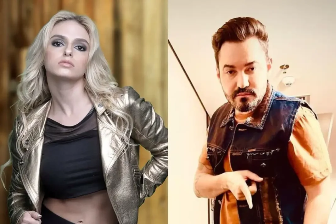 O cantor sertanejo Fernando Zor, conhecido por sua parceria com Sorocaba, engata novo namoro com a atriz Giovanna Vilarinho, após conturbado término com Maiara (Foto: Arte Movimento Country)