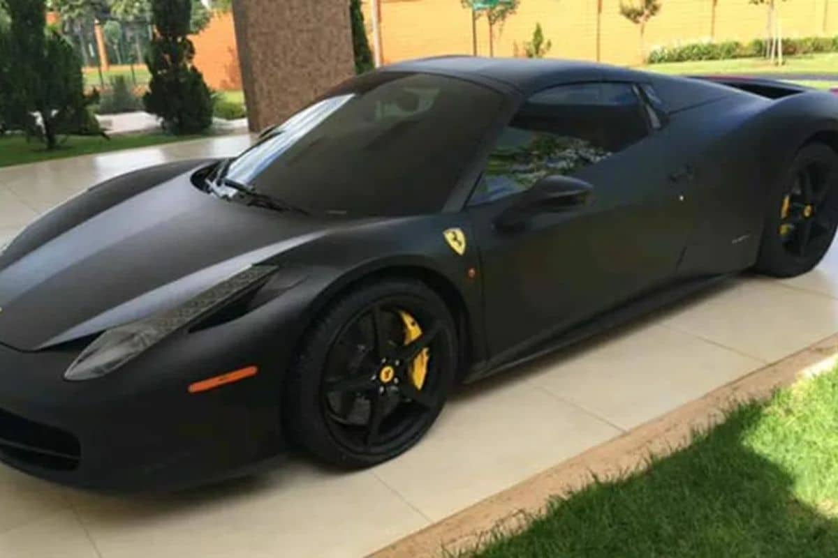 Ferrari 458 Spider (Foto: Reprodução/Instagram)