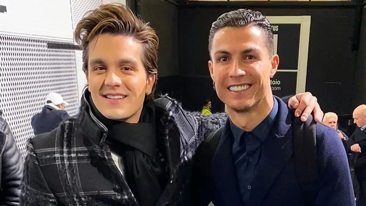 (Luan Santana e Cristiano Ronaldo | Foto: Divulgação)