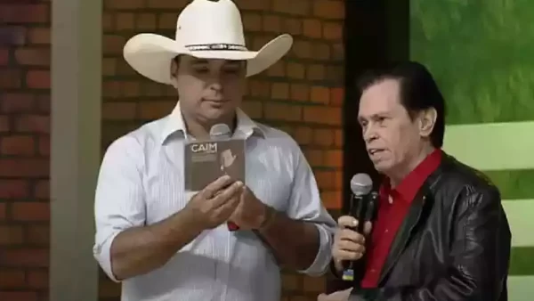 (Kleber Oliveira e Caim | Imagem: TV Aparecida)