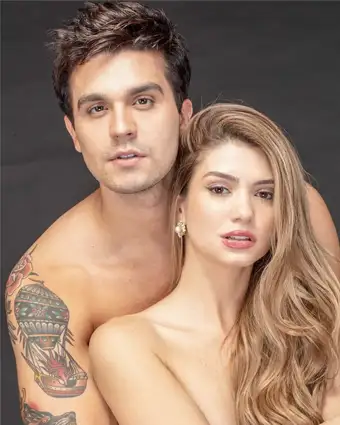 (Luan Santana e Izabela Cunha | Foto: Reprodução Instagram)