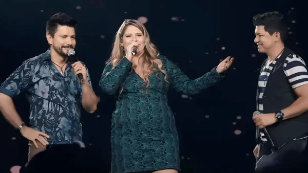 Zé Henrique e Gabriel e MARÍLIA MENDONÇA chegam à Billboard (Foto: reprodução YouTube)