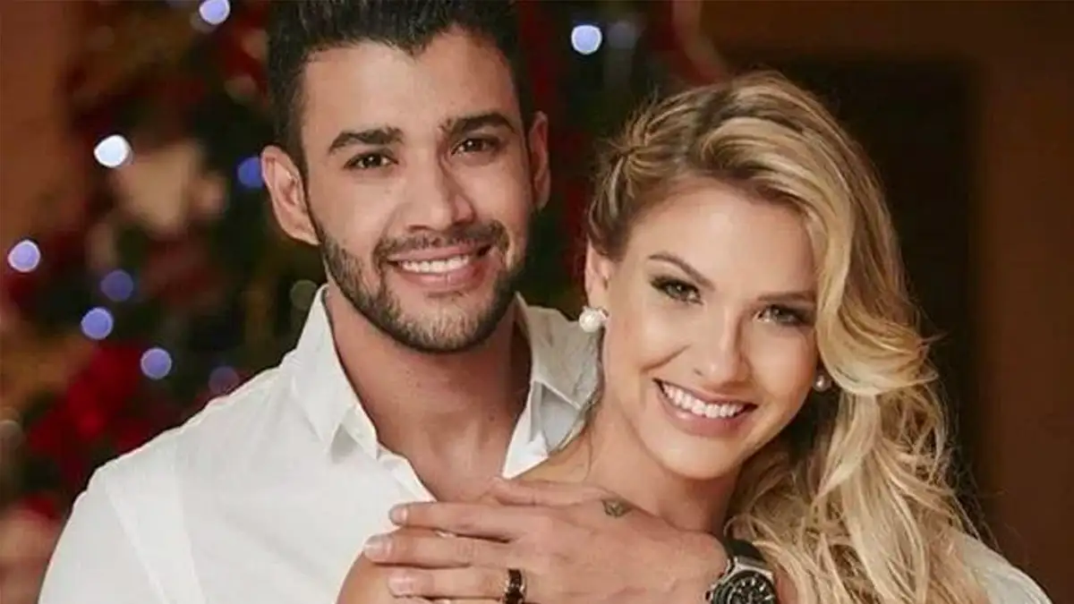 Gusttavo Lima e Andressa Suita surpreendem fãs com o anúncio da chegada do terceiro filho (Foto: Reprodução Instagram)