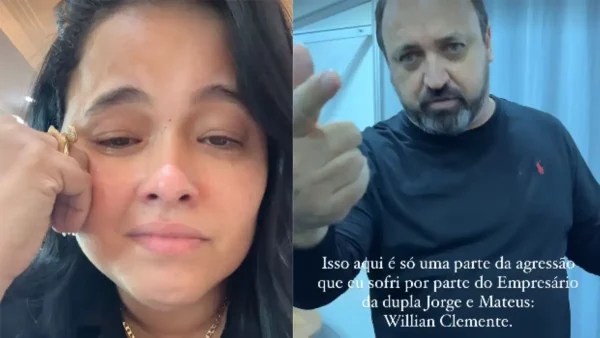 Maquiadora é agredida por empresário da dupla Jorge e Mateus (Foto: Reprodução Instagram)